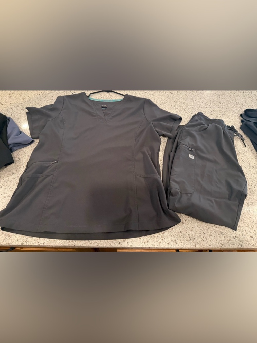 Epic Gray scrub set